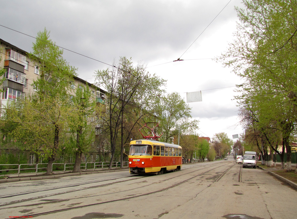 Jekaterinburga, Tatra T3SU (2-door) № 494
