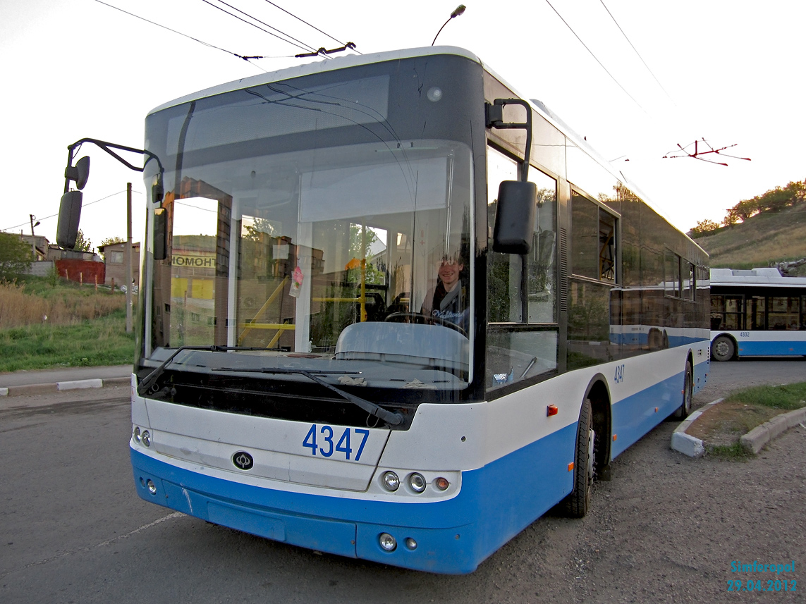 Krimas trolejbuss, Bogdan T70110 № 4347