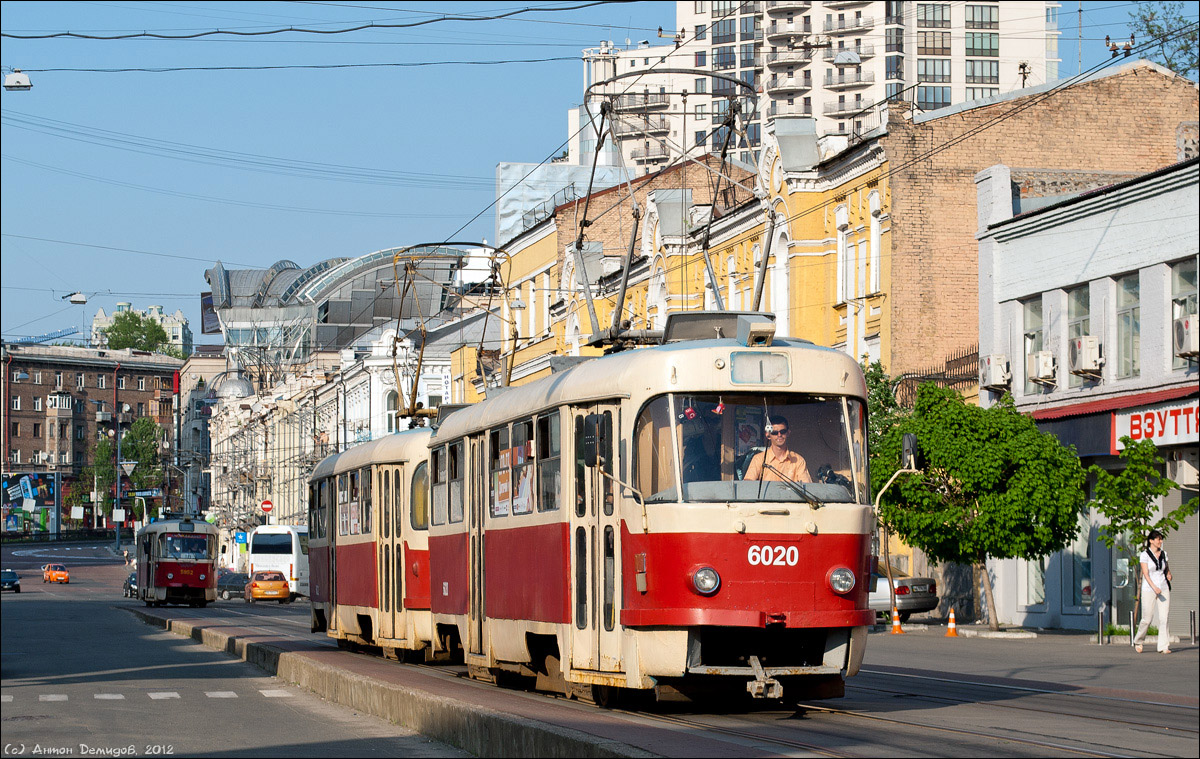 Киев, Tatra T3SU № 6020