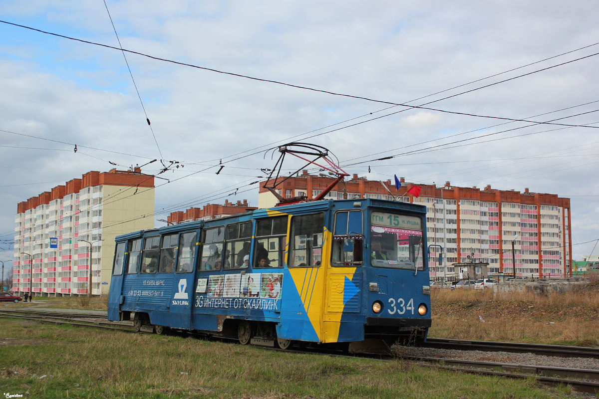 Нижний Тагил, 71-605 (КТМ-5М3) № 334
