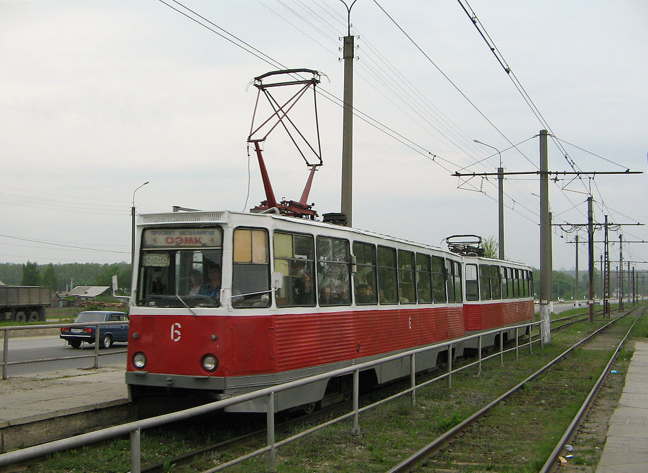 Старый Оскол, 71-605 (КТМ-5М3) № 6; Старый Оскол — Остановочные пункты