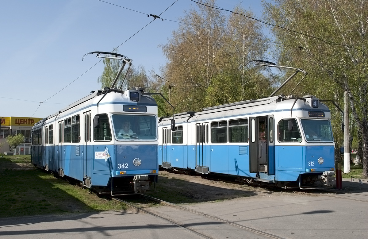 Винница, SWS/SIG/BBC Be 4/6 "Mirage" № 342; Винница, SWS/SIG/BBC Be 4/6 "Mirage" № 312