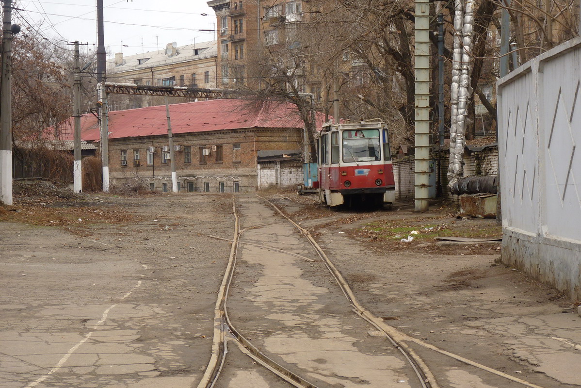 Макеевка, 71-605А № 247; Днепр — Территория вагоноремонтных мастерских