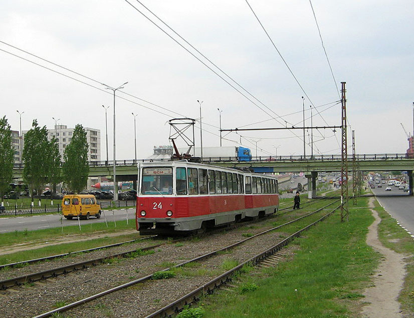 Старый Оскол, 71-605 (КТМ-5М3) № 24 Старый Оскол, 71-605 (КТМ-5М3) № 24