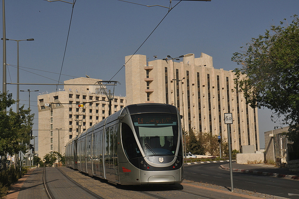 Иерусалим — Трамвай — Вагоны без номеров