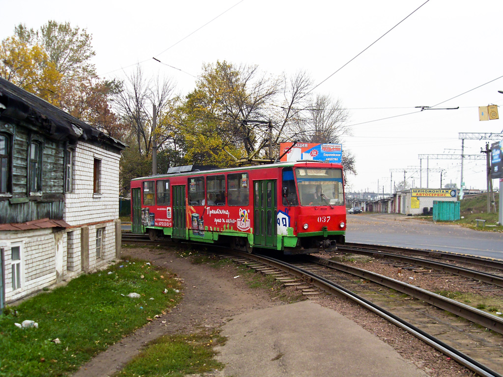 Курск, Tatra T6B5SU № 037