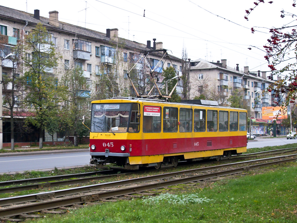 Курск, Tatra T6B5SU № 045