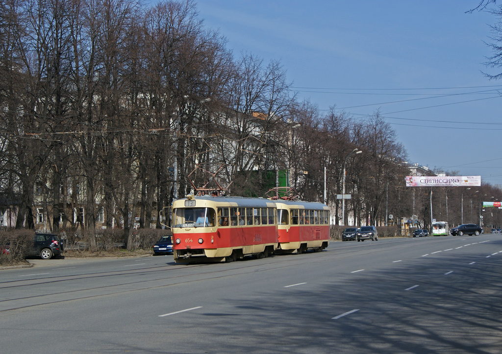 Jekaterinburg, Tatra T3SU № 654