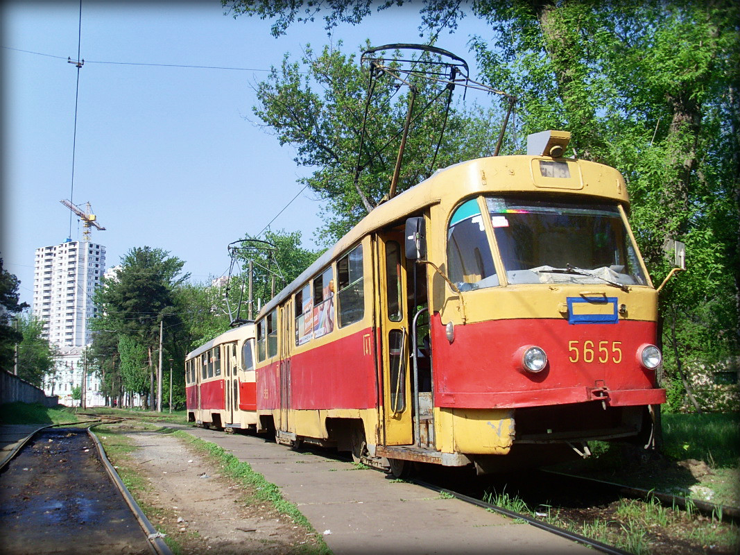 Киев, Tatra T3SU № 5655