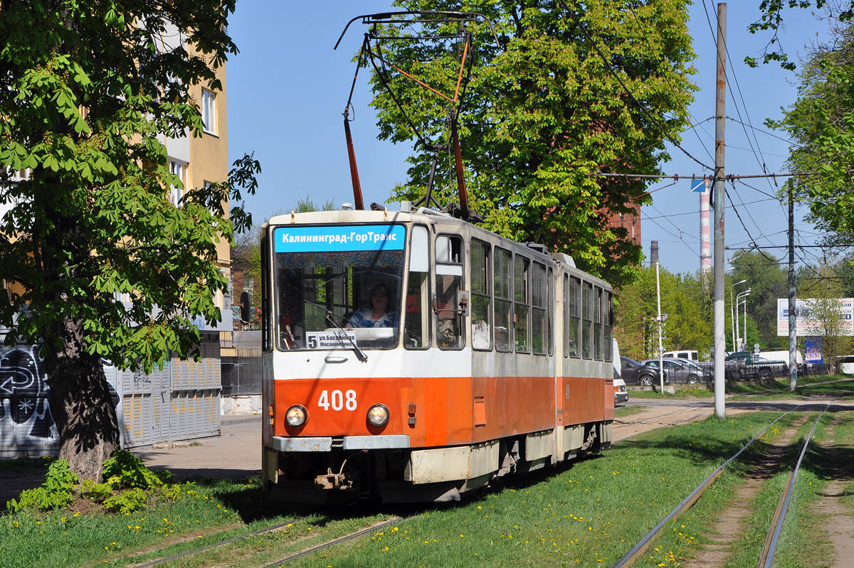 Калининград, Tatra KT4SU № 408