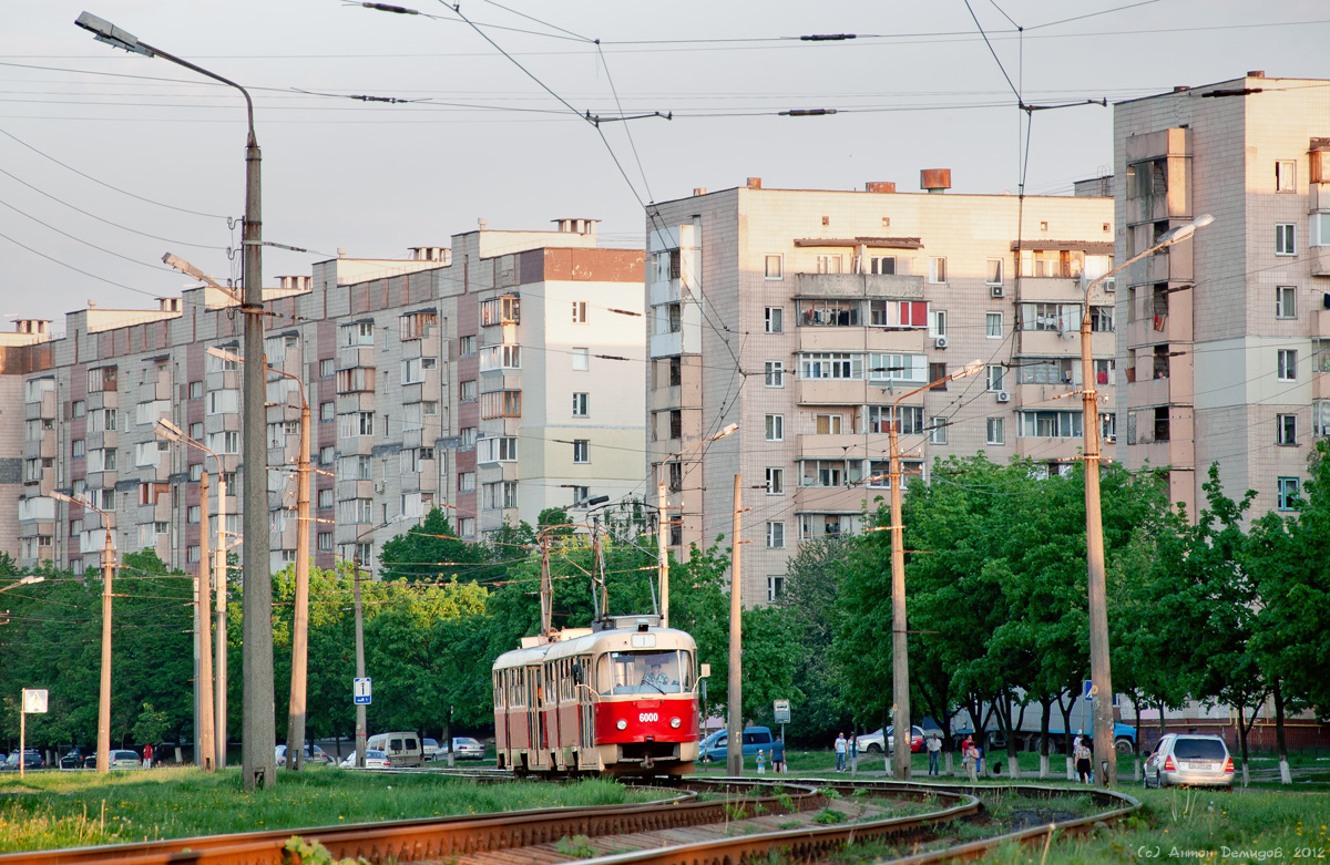 Kiiev, Tatra T3SU № 6000