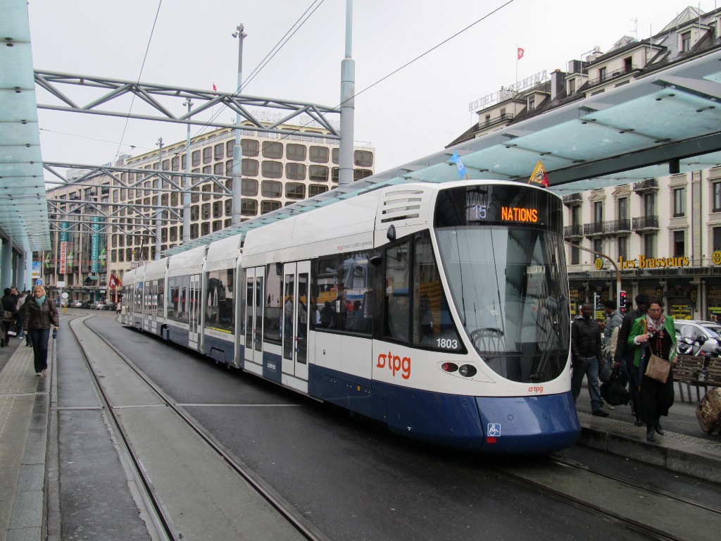 Женева, Stadler Tango ZR № 1803