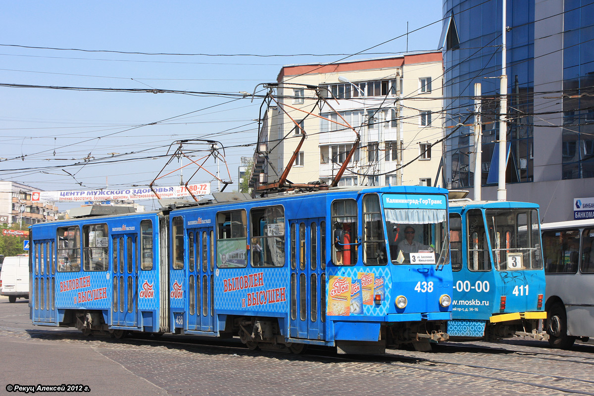 Калининград, Tatra KT4SU № 438