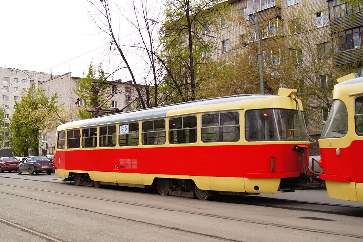 Екатеринбург, Tatra T3SU № 315