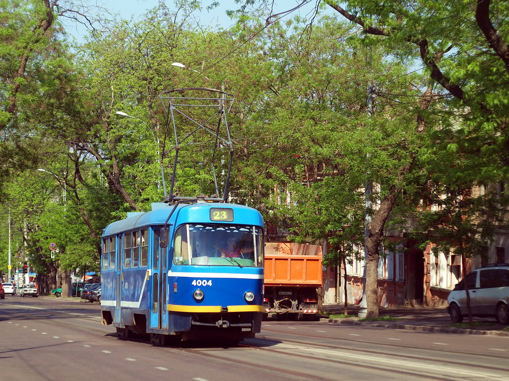Одесса, Tatra T3R.P № 4004