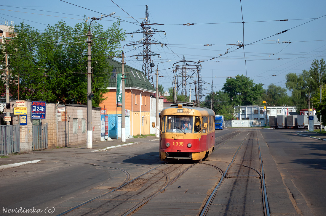 Киев, Tatra T3SU (двухдверная) № 5395