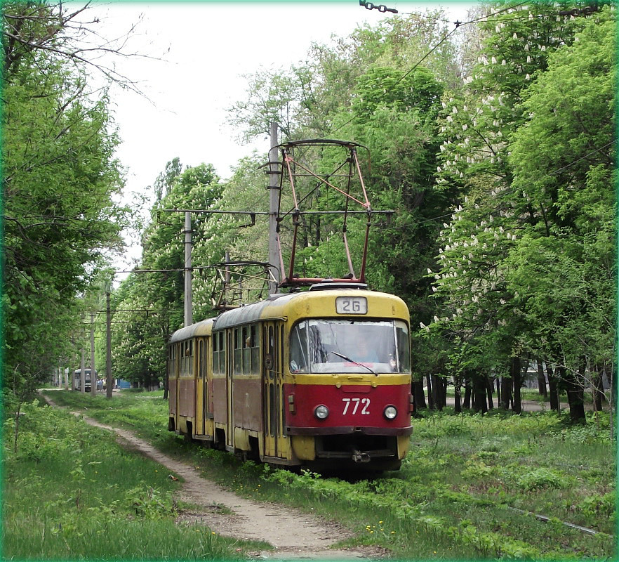 Харьков, Tatra T3SU № 772