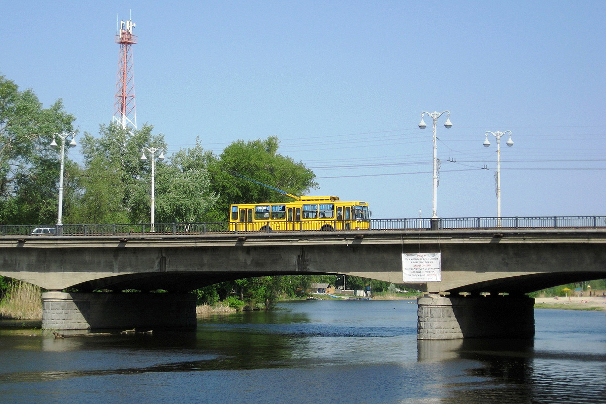 პოლტავა, YMZ T2 № 77; პოლტავა — Trolleybus lines and loops