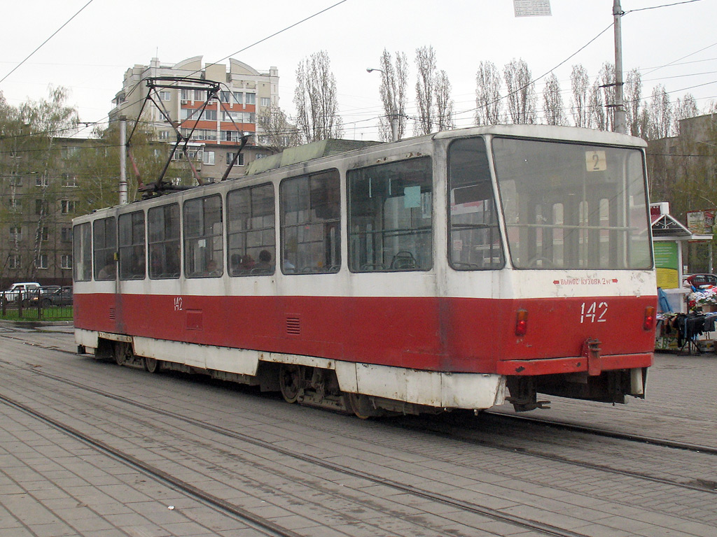 Липецк, Tatra T6B5SU № 142