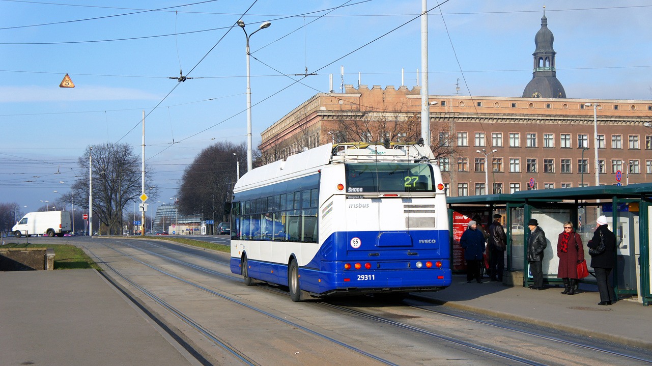 Рига, Škoda 24Tr Irisbus Citelis № 29311