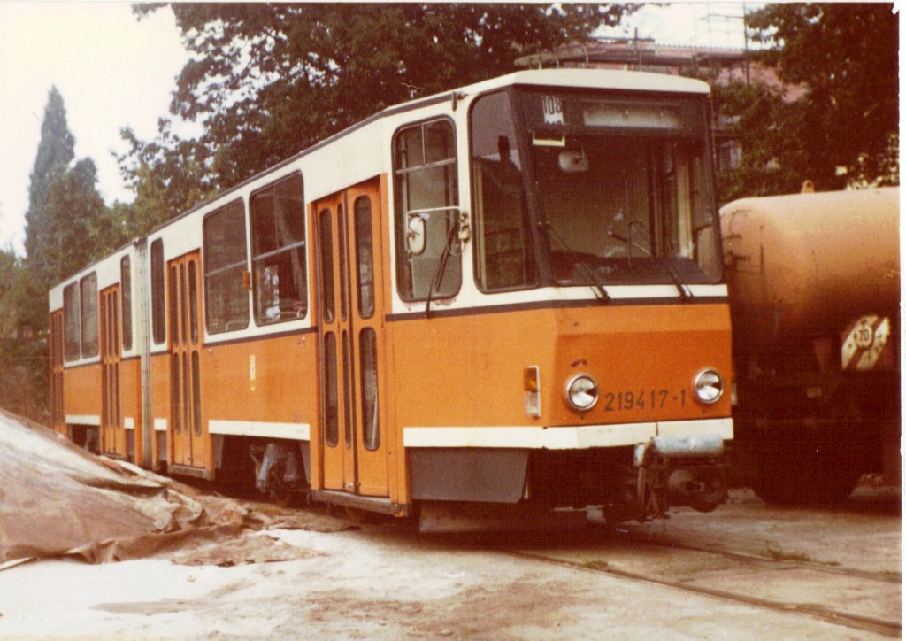 Котбус, Tatra KT4D № 9; Котбус — Старые фотографии