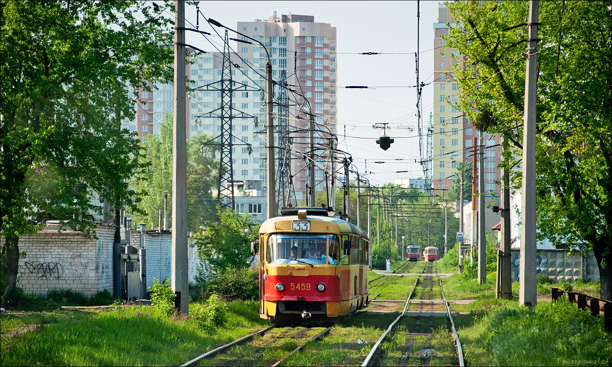 Киев, Tatra T3SU № 5459