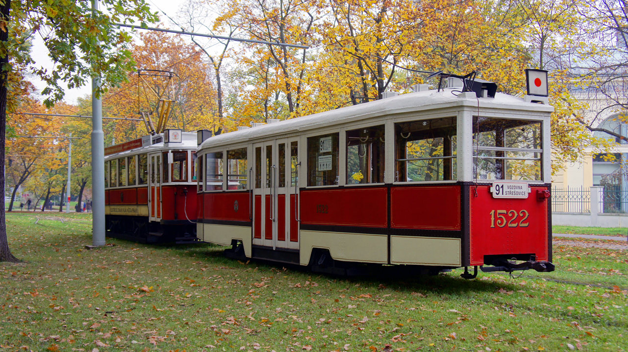 Прага, Ringhoffer серии 1301-1580 № 1522; Прага — Конечные пункты