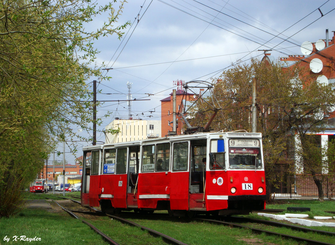 Омск, 71-605 (КТМ-5М3) № 18