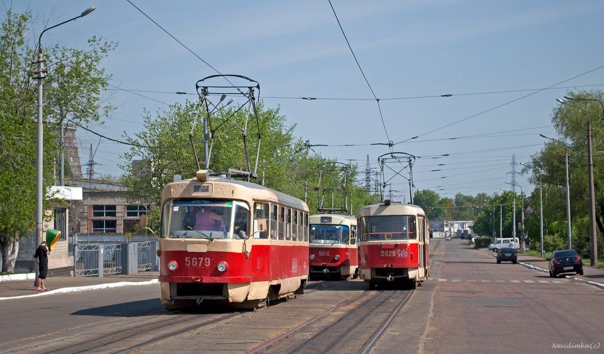 Киев, Tatra T3SU № 5679; Киев, Tatra T3SU № 5629