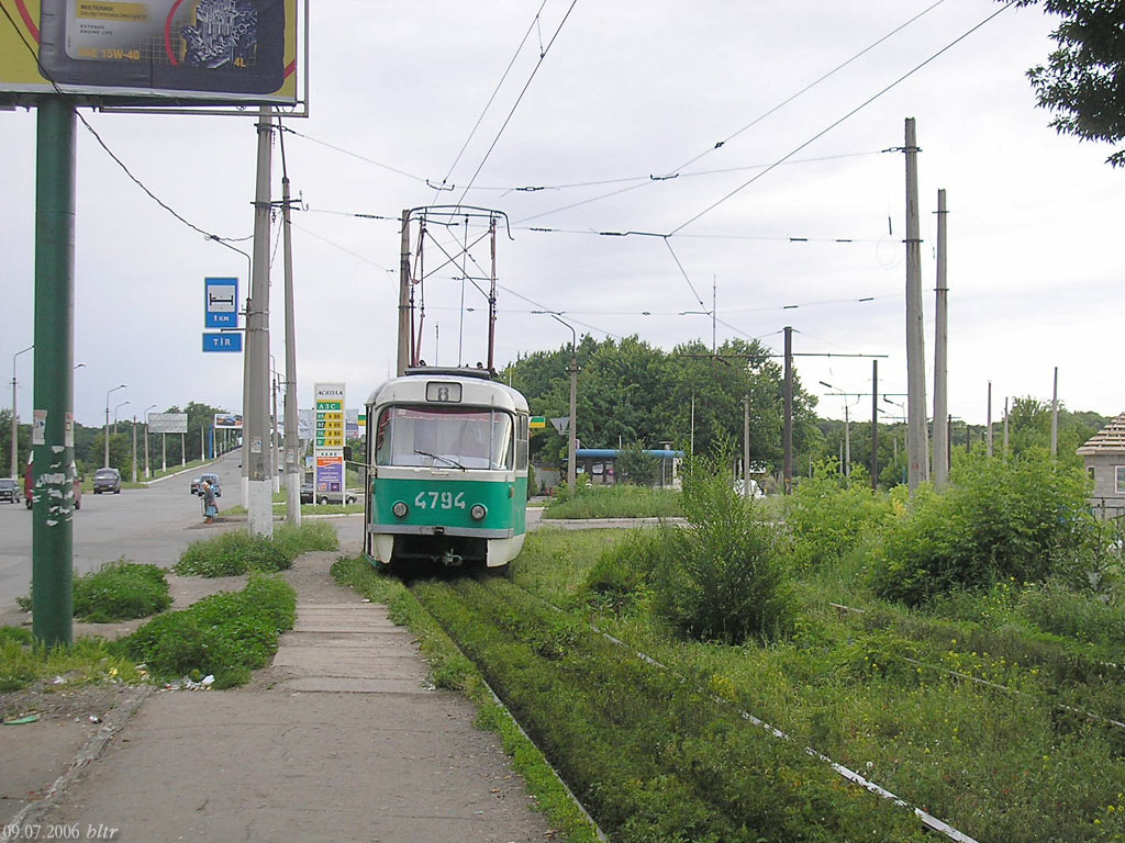 Донецк, Tatra T3SU (двухдверная) № 4794