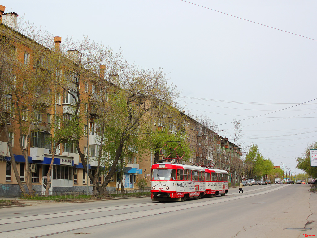 Екатеринбург, Tatra T3SU № 219