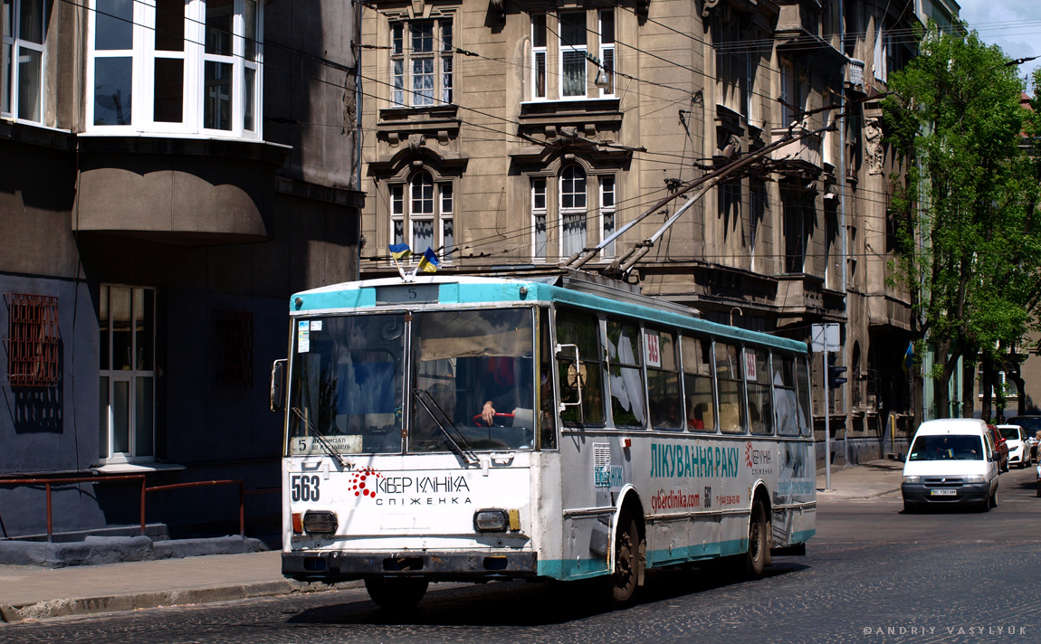 Lviv, Škoda 14Tr89/6 # 563