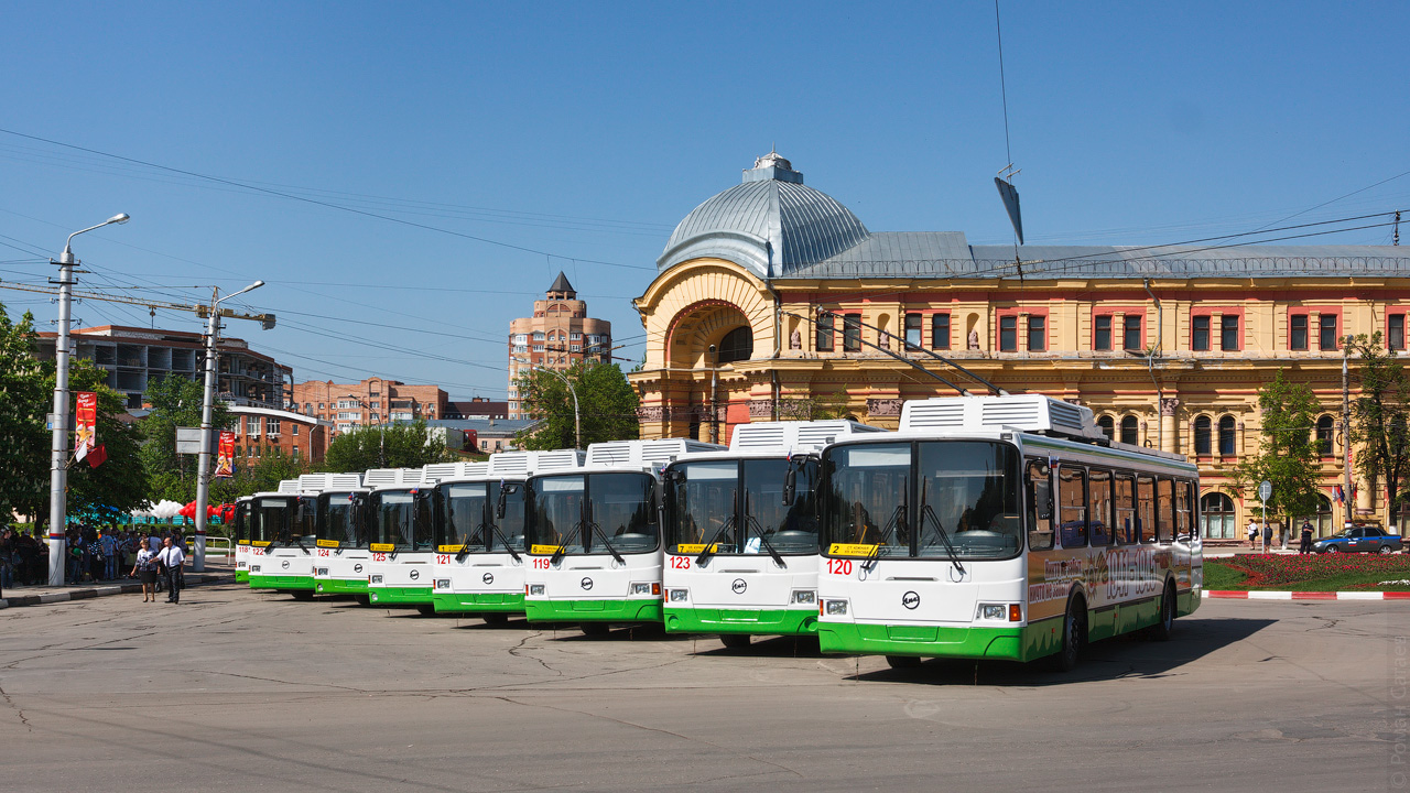 Тула, ЛиАЗ-5280 № 120; Тула — Презентация троллейбусов 08.05.2012