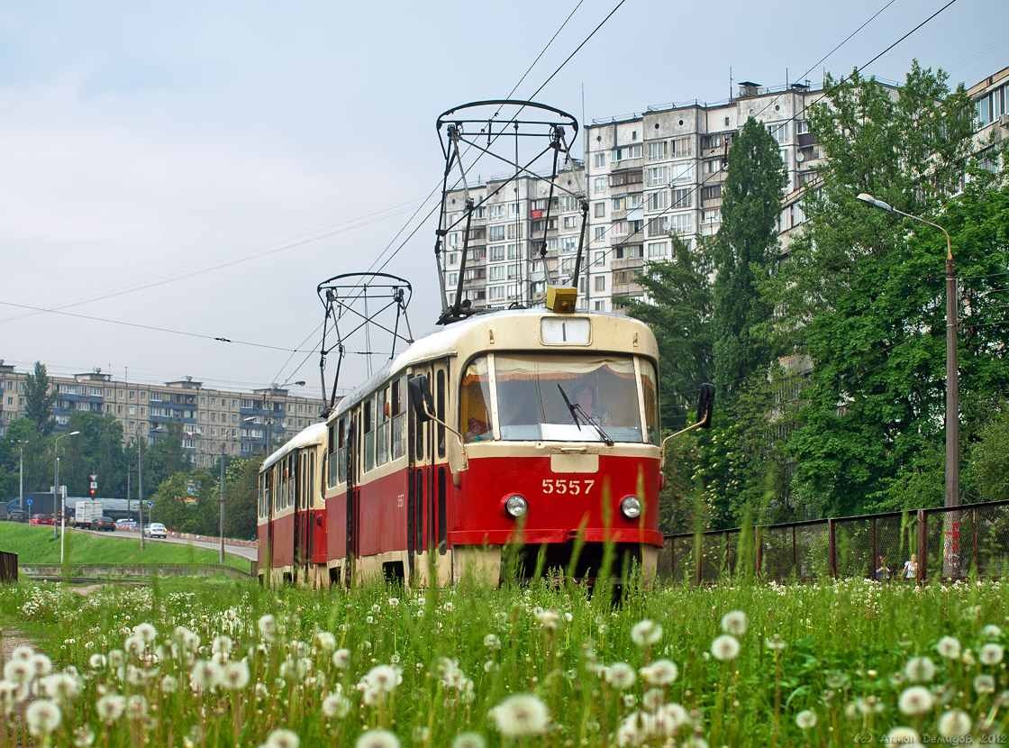 Киев, Tatra T3SU № 5557