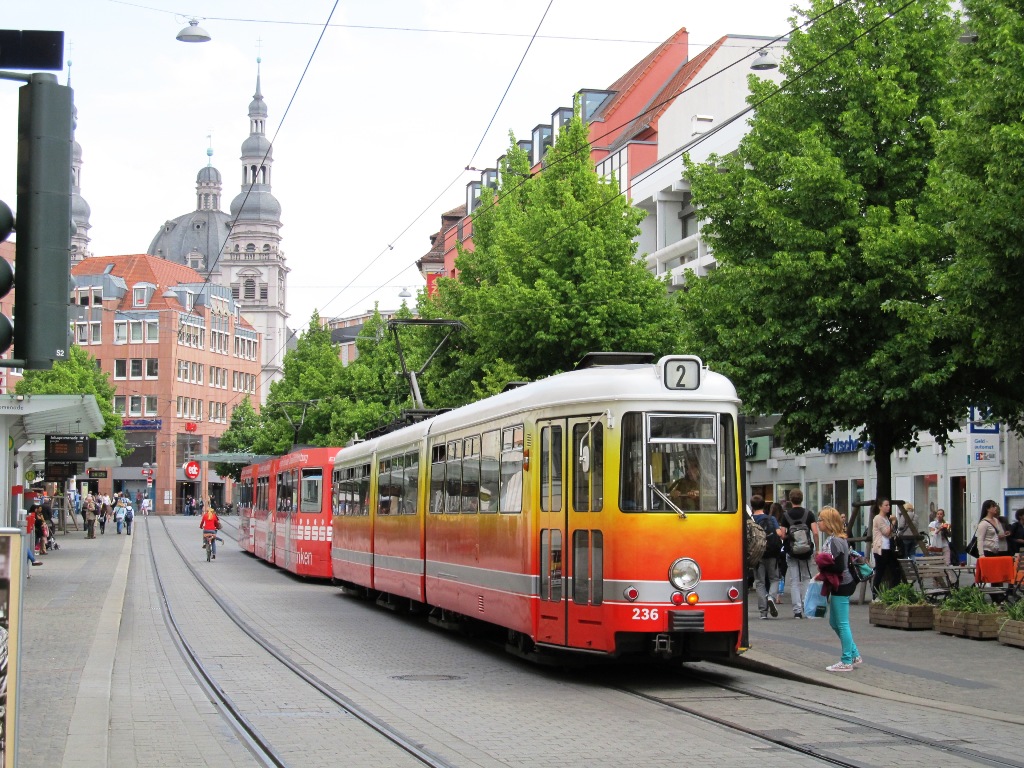 Würzburg, Duewag GT6 # 236