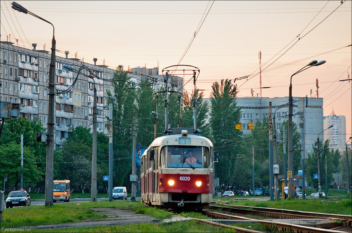 Киев, Tatra T3SU № 6020