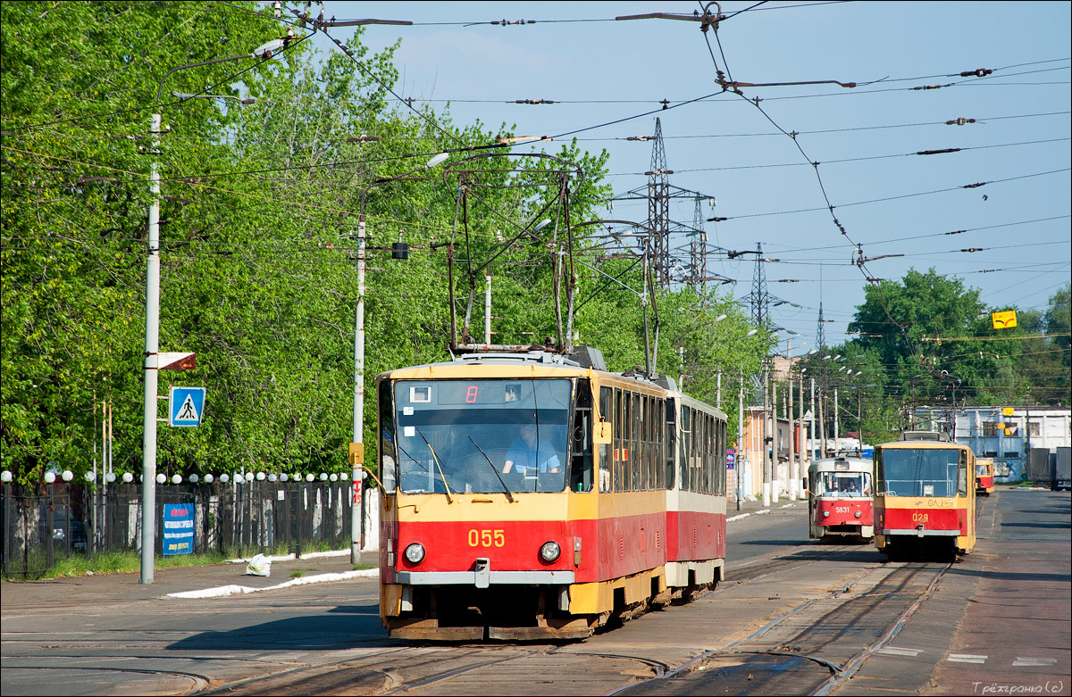 Киев, Tatra T6B5SU № 055; Киев, Tatra T6B5SU № 029