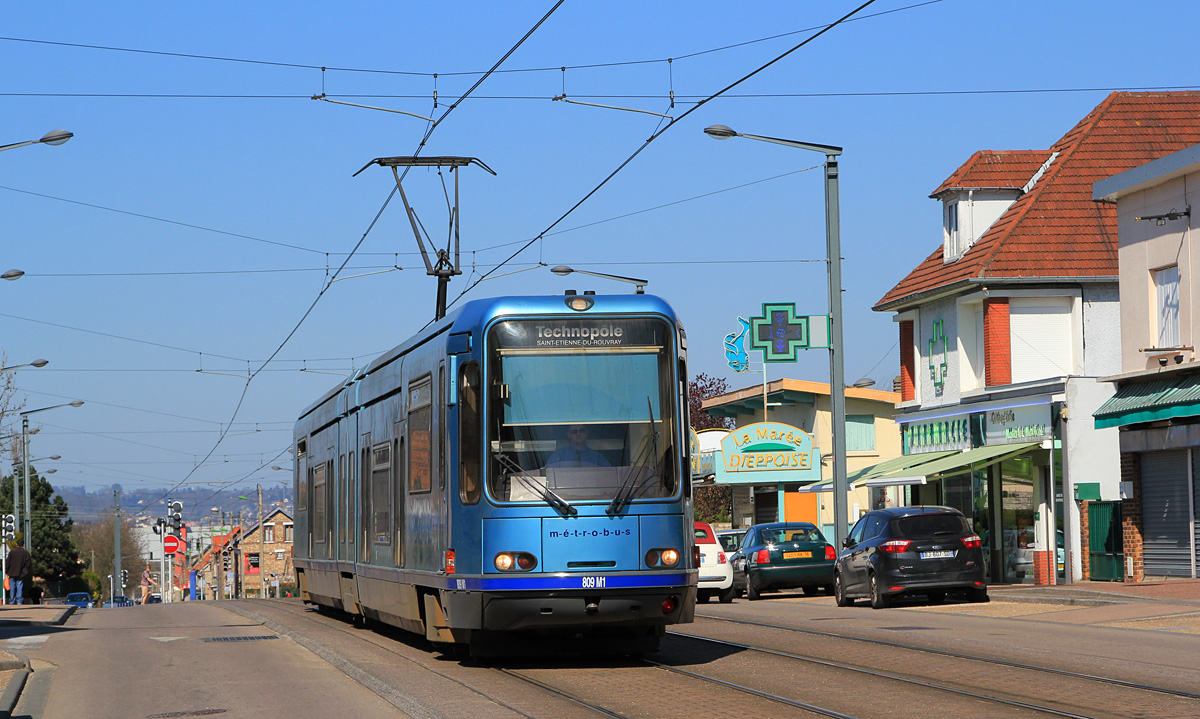Руан, Alstom TFS2 № 809 Руан, Alstom TFS2 № 809