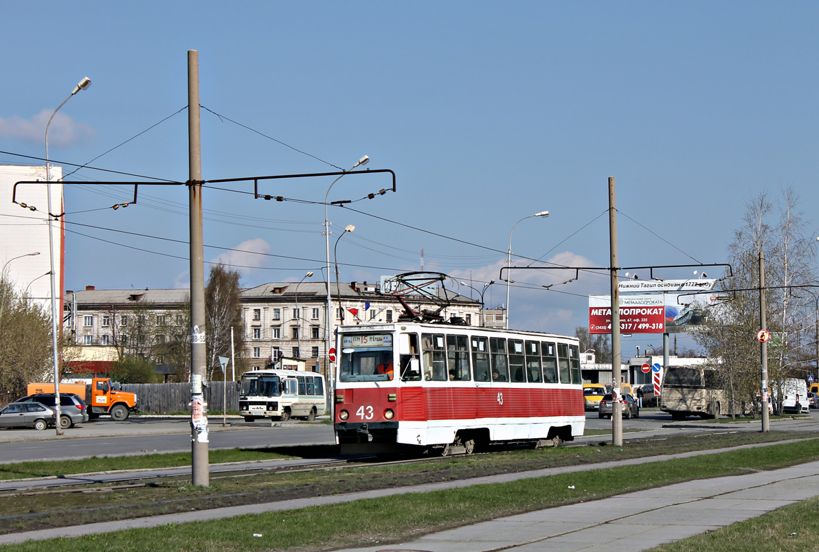 Нижній Тагіл, 71-605 (КТМ-5М3) № 43
