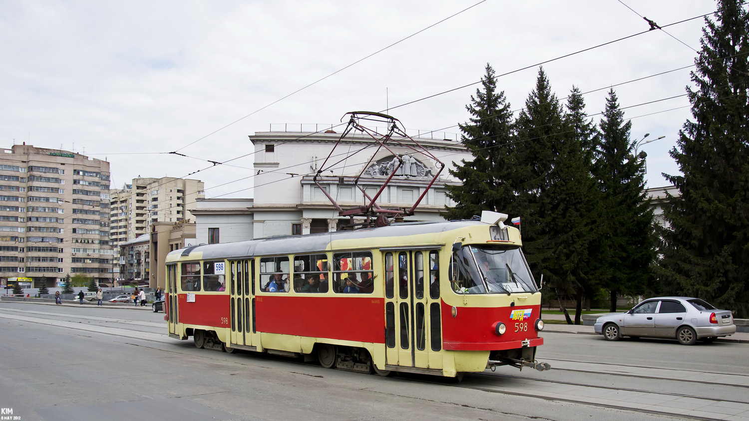 Екатеринбург, Tatra T3SU № 598