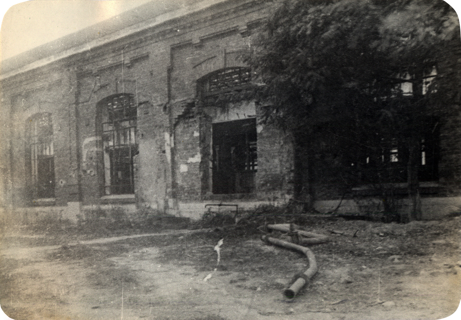 Odesa — Old Photos: Tramway; Odesa — Tramway Depot #2