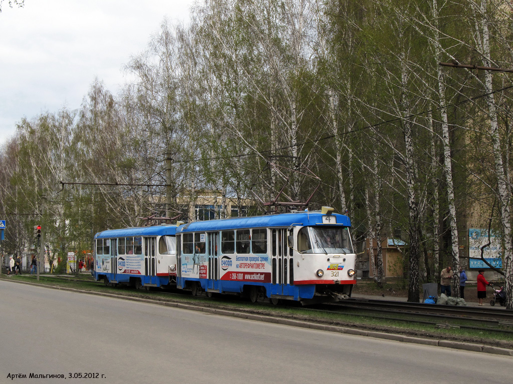 Екатеринбург, Tatra T3SU № 321