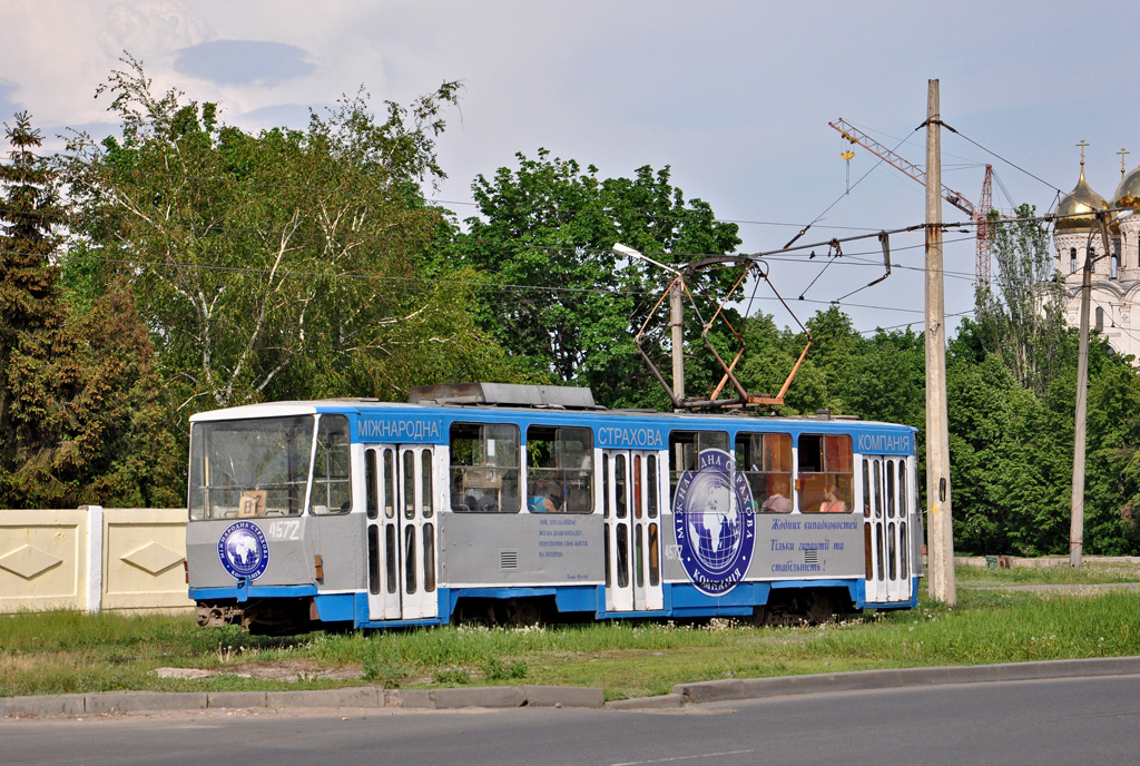 Харьков, Tatra T6B5SU № 4572