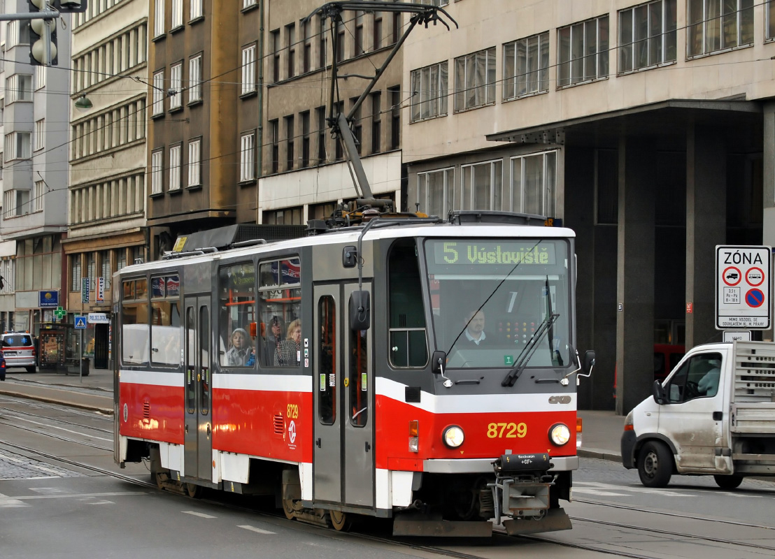 Прага, Tatra T6A5 № 8729