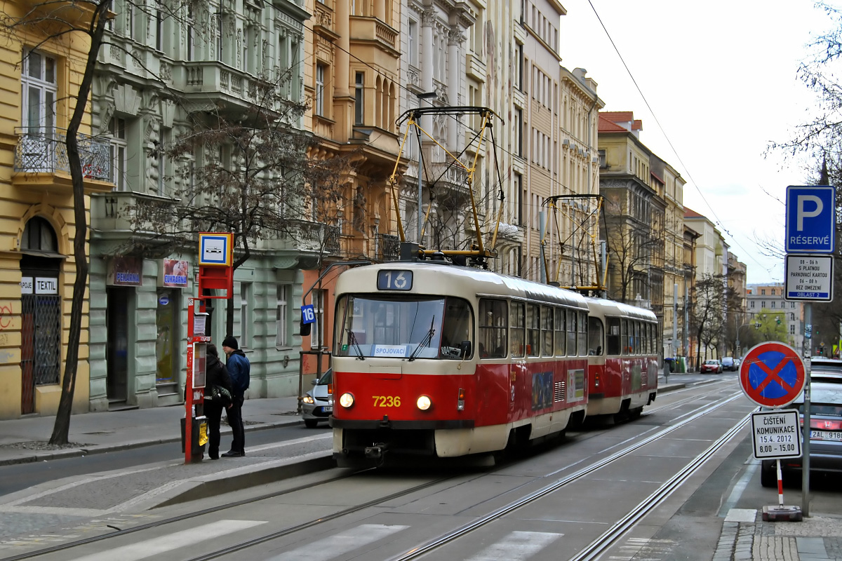 Prague, Tatra T3SUCS # 7236 Prague, Tatra T3SUCS # 7236