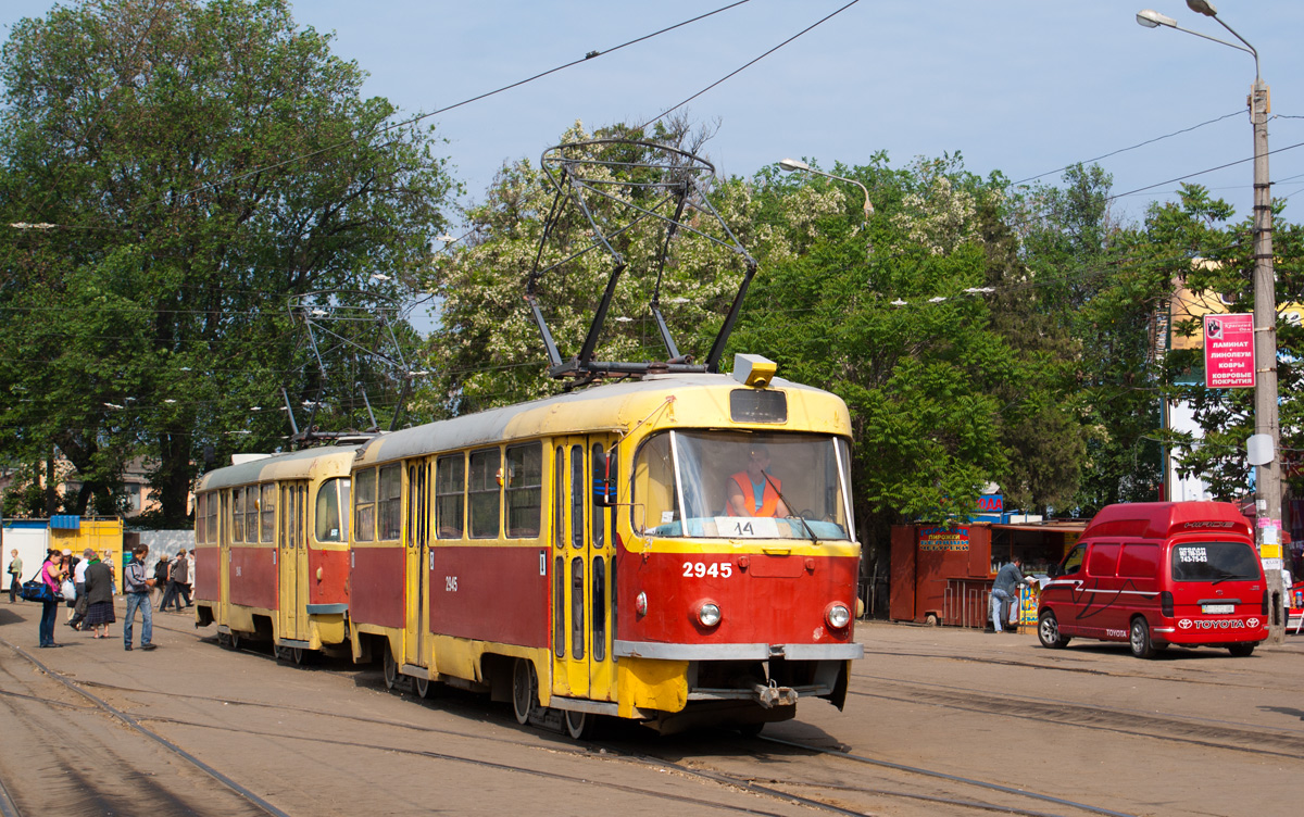 Одесса, Tatra T3SU № 2945 Одесса, Tatra T3SU № 2945