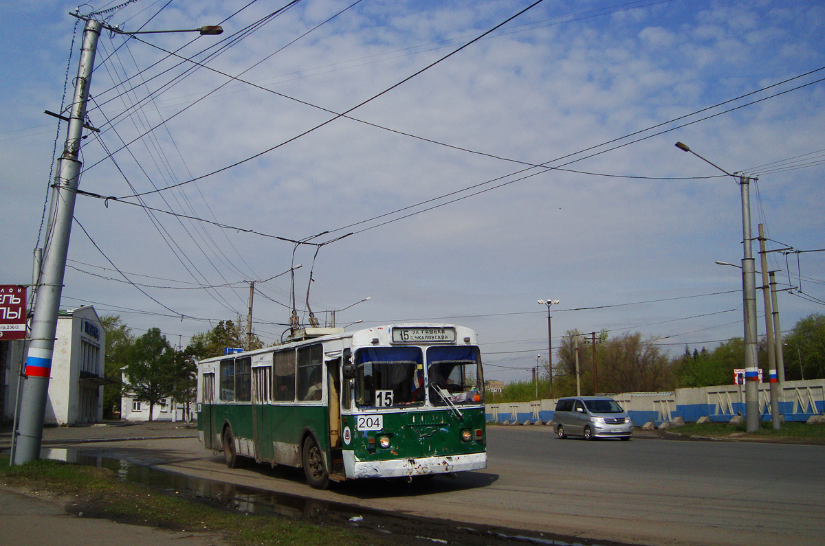 Омск, ЗиУ-682Г [Г00] № 204