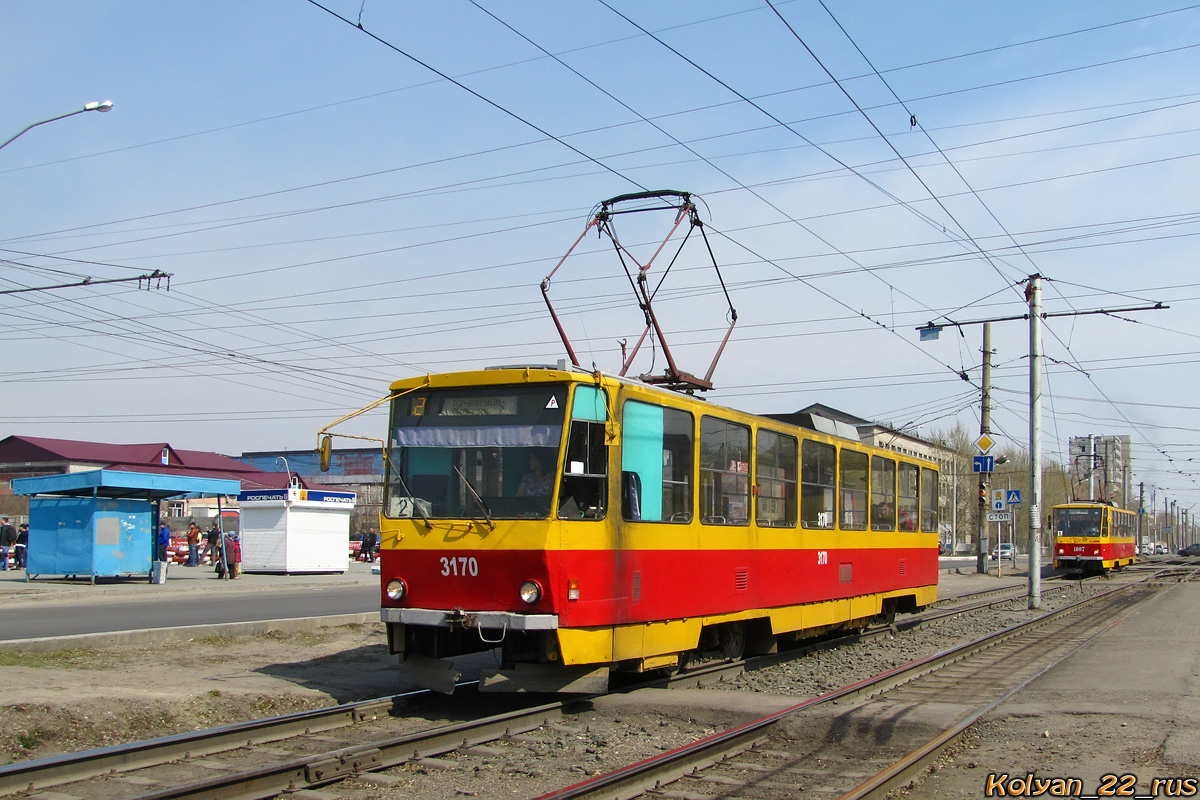 Барнаул, Tatra T6B5SU № 3170