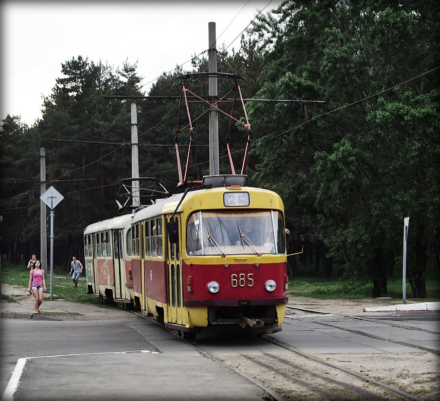 Харьков, Tatra T3SU № 685
