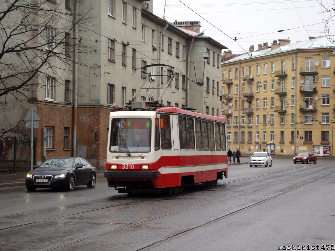 Санкт-Петербург, 71-134А (ЛМ-99АВ) № 3310